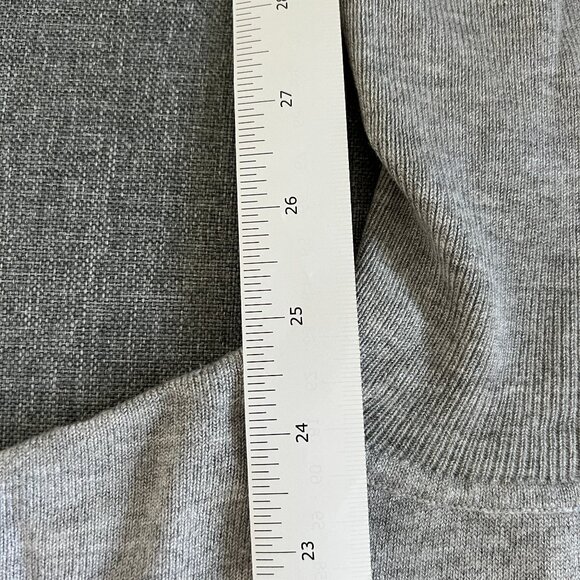 2/$20🛍OVS Light Grey Turtleneck Sweater Jumper - Picture 8 of 12
